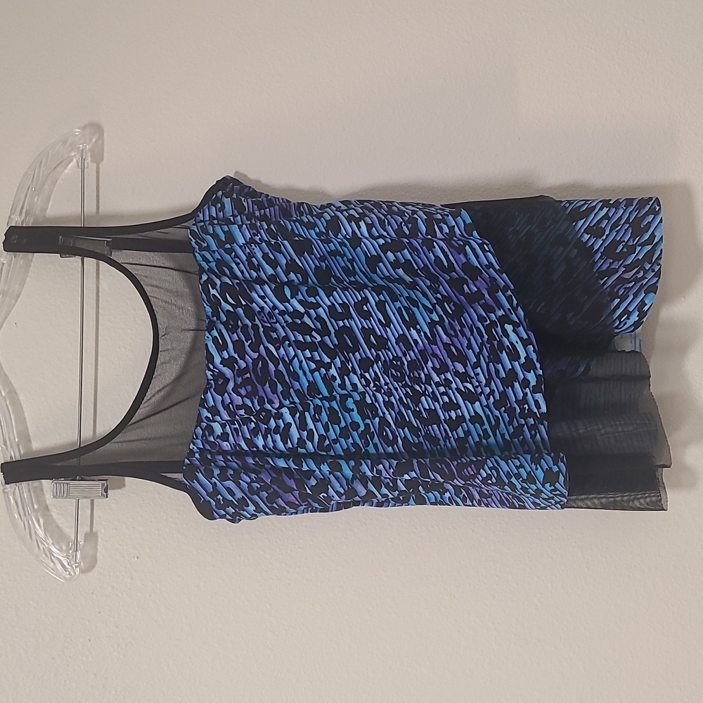 MIRACLESUIT Mirage Layered Tankini Top.